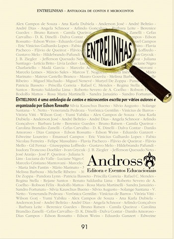  Entrelinhas - Antologia de contos e microcontos - Volume I